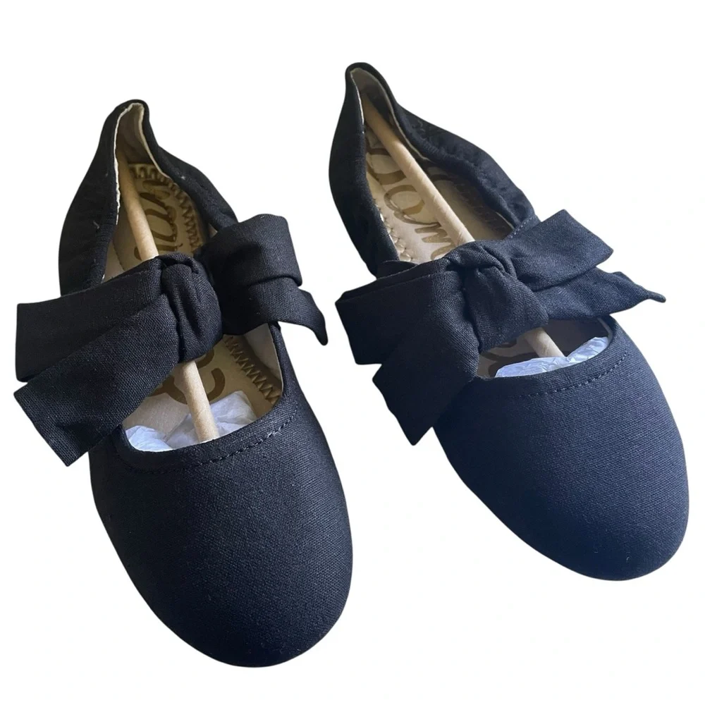 Sam‎ Edelman Kids' Girl's Felicity Mary Jane Flats in black NWT